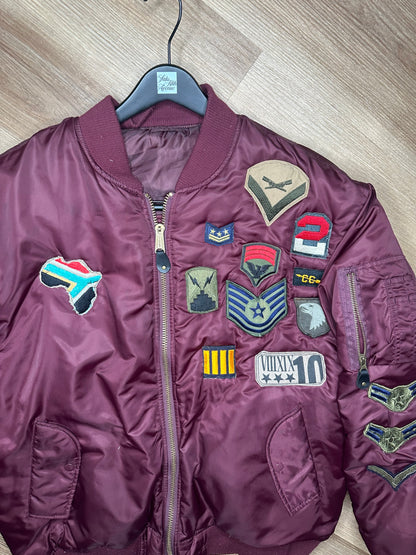 Aura African Milita Bomber Jacket