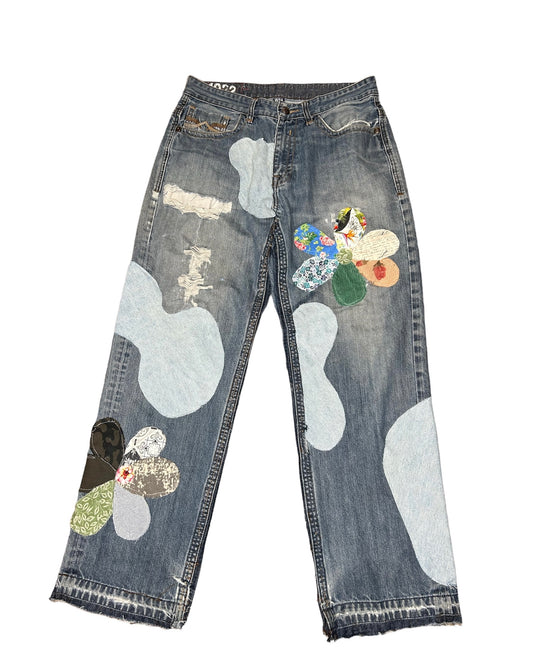 Aura Patchwork Denim