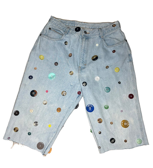 Aura Button Denim