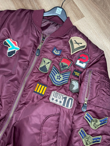 Aura African Milita Bomber Jacket