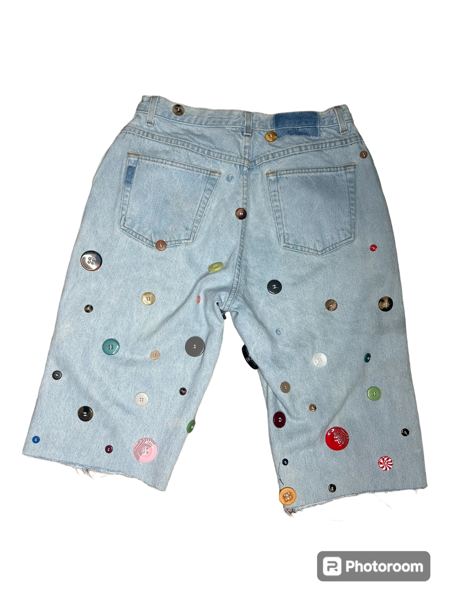 Aura Button Denim