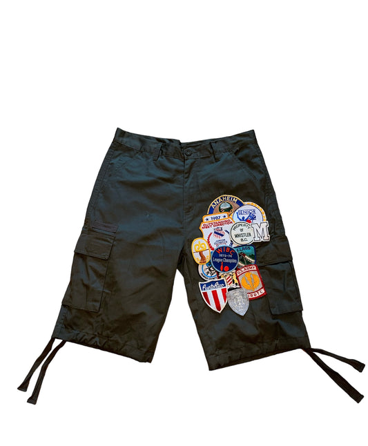 Aura Boy-Scout Olive Green Shorts