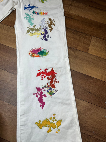 Aura Embroidered Painters Dickies