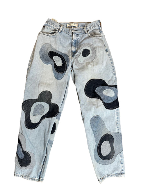 Aura Multi Layered Denim