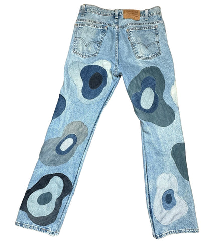 Aura Multi Layered Denim