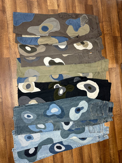 Aura Multi Layered Denim