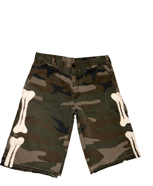 Aura Camo Bone Shorts