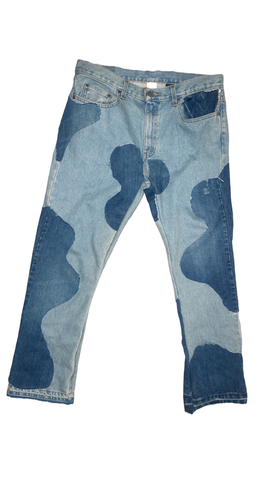 Aura Multi Layered Denim