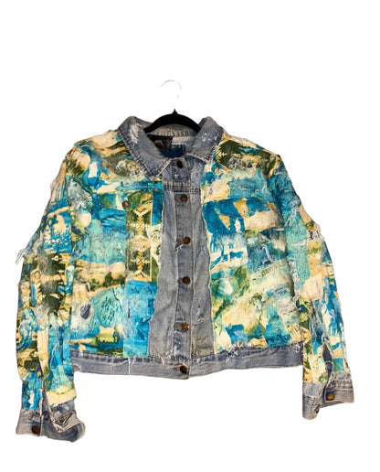 Aura Distress Jean Jacket