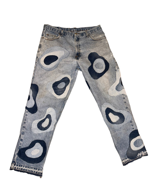 Aura Multi Layered Denim