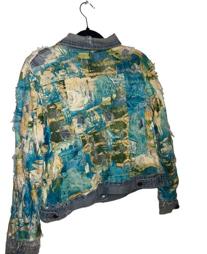 Aura Distress Jean Jacket