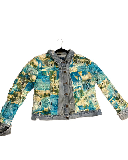 Aura Distress Jean Jacket