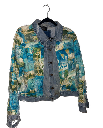Aura Distress Jean Jacket